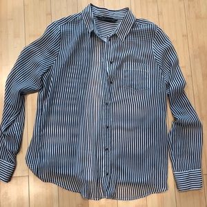 Zara Sheer Women’s Button Down